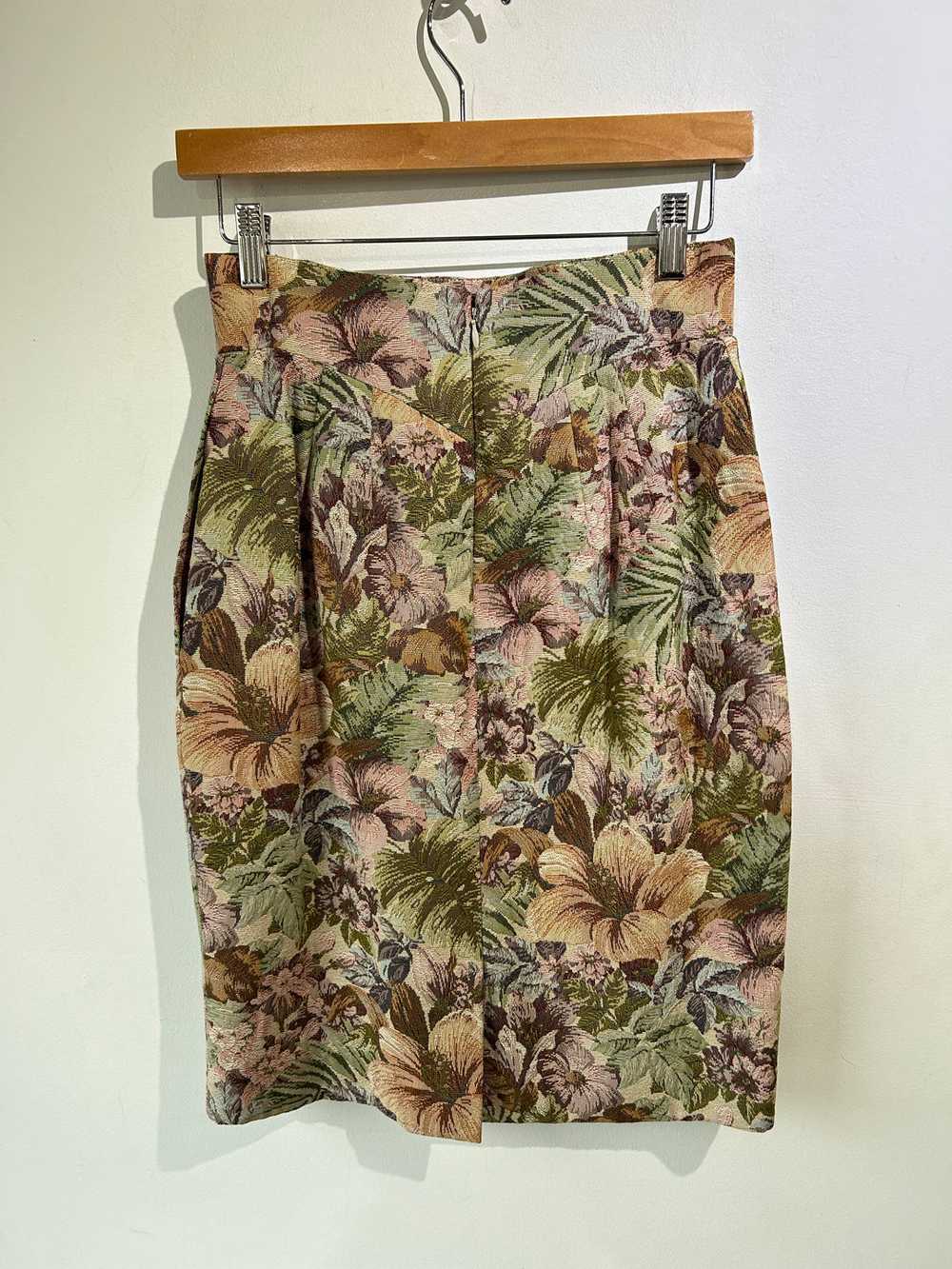 Florence Cromer Fashion Floral Pencil Skirt - image 7