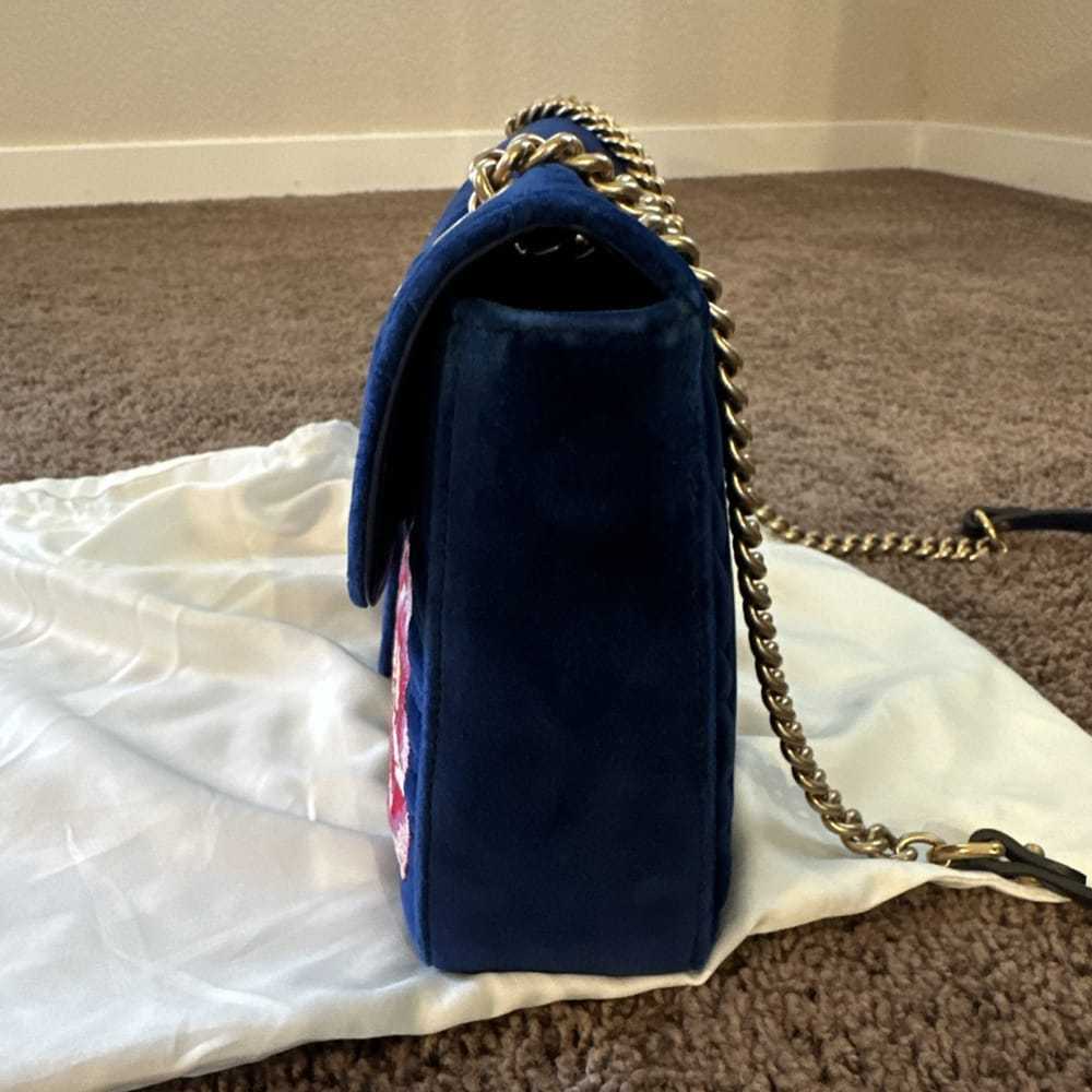 Gucci Gg Marmont Flap velvet crossbody bag - image 6