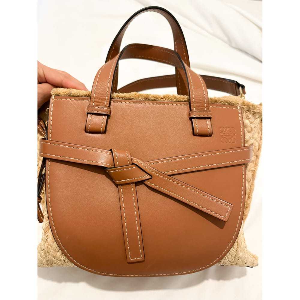 Loewe Gate Top Handle leather handbag - image 2