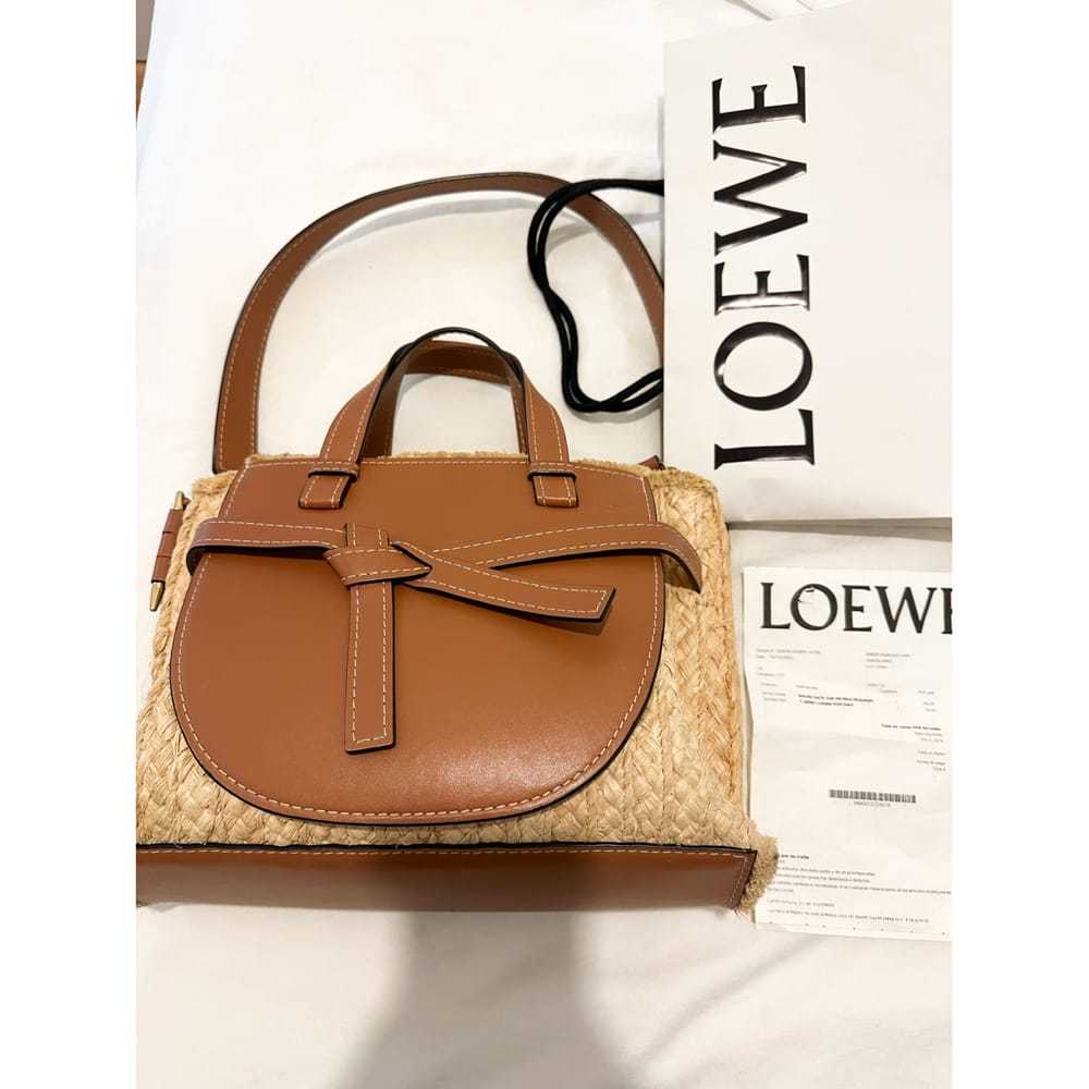 Loewe Gate Top Handle leather handbag - image 4