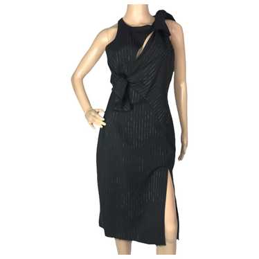 Versace Wool mid-length dress - image 1