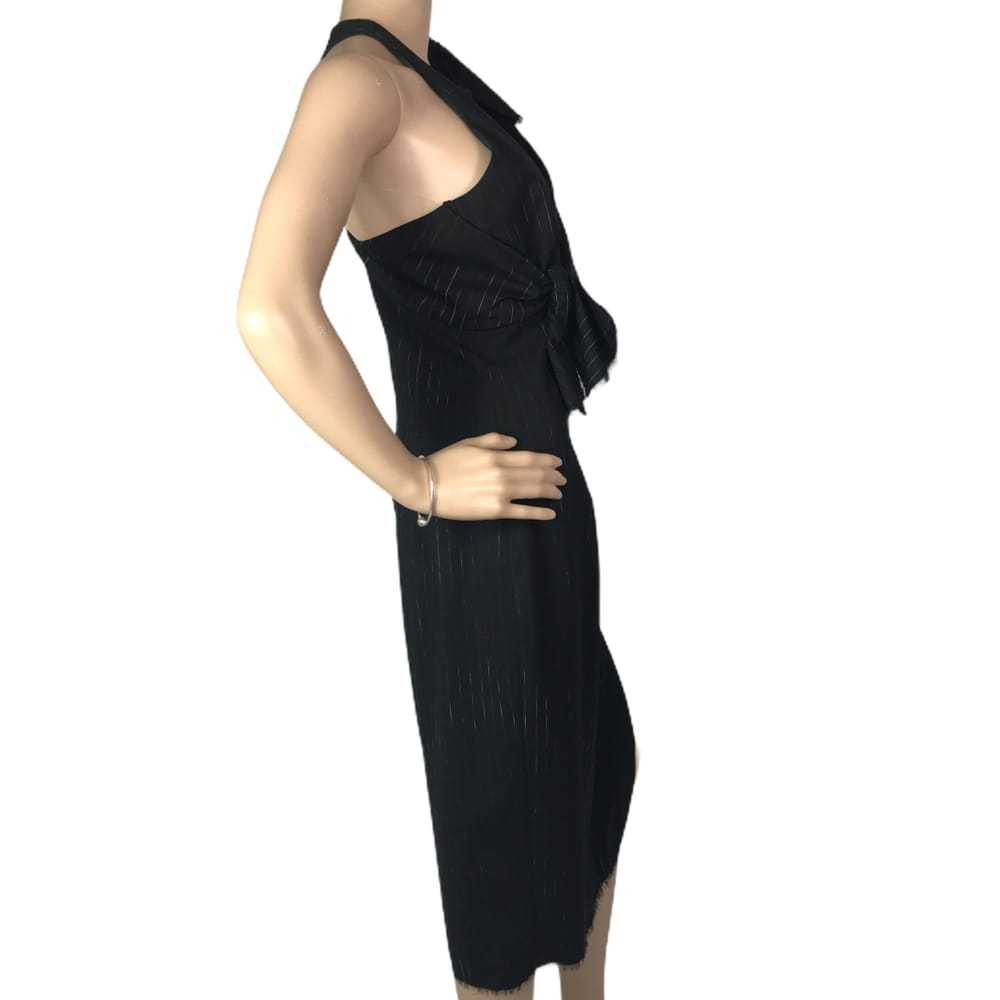 Versace Wool mid-length dress - image 6