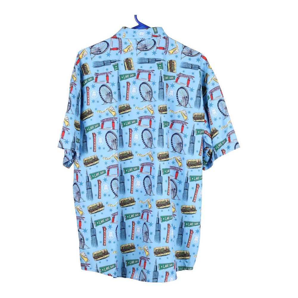 Tropical Bros Graphic Short Sleeve Shirt - XL Blu… - image 2