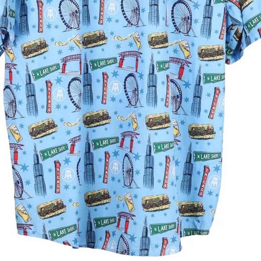 Tropical Bros Graphic Short Sleeve Shirt - XL Blu… - image 6