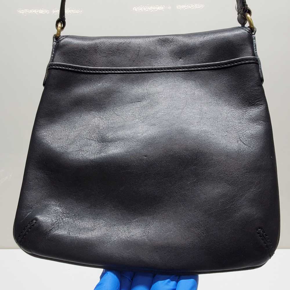 Vintage COACH Legacy Crossbody Handbag Black Leat… - image 6