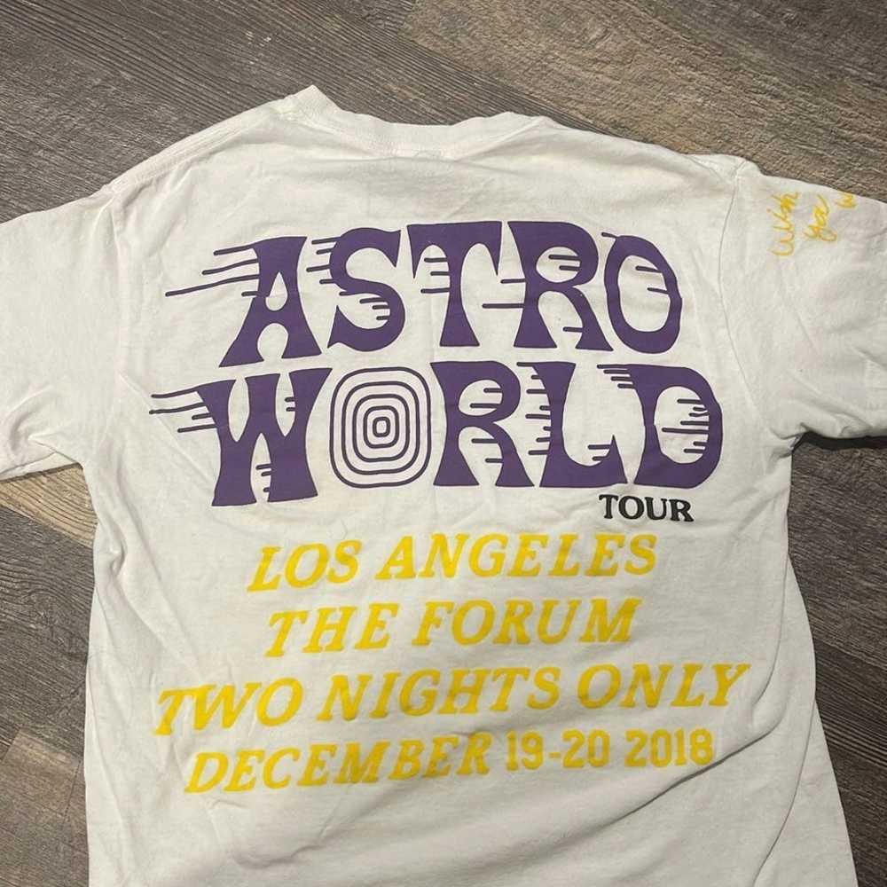 Travis Scott Astroworld LA Exclusive T-Shirt 'Whi… - image 4