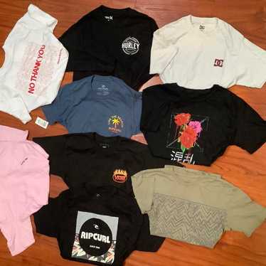 LOT OF 9 T-SHIRTS SIZE S - image 1