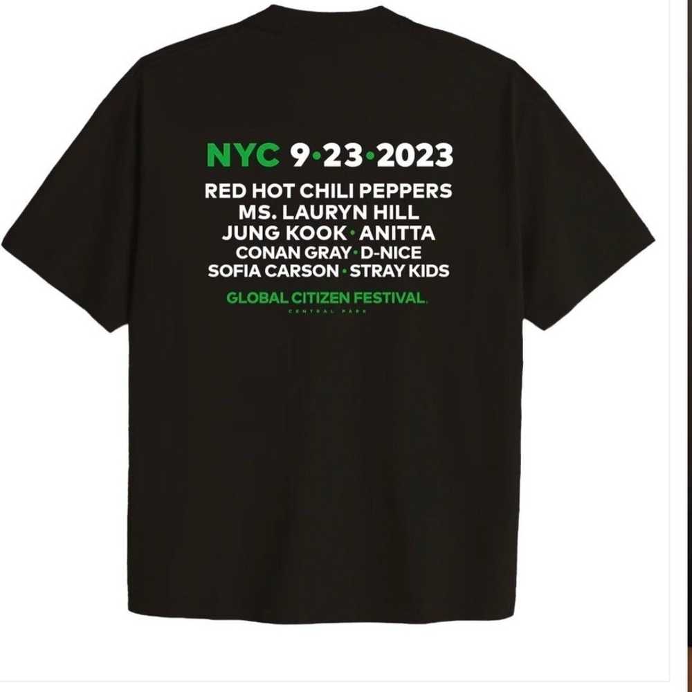 New Global Citizen Festival 2023 line up shirt si… - image 2