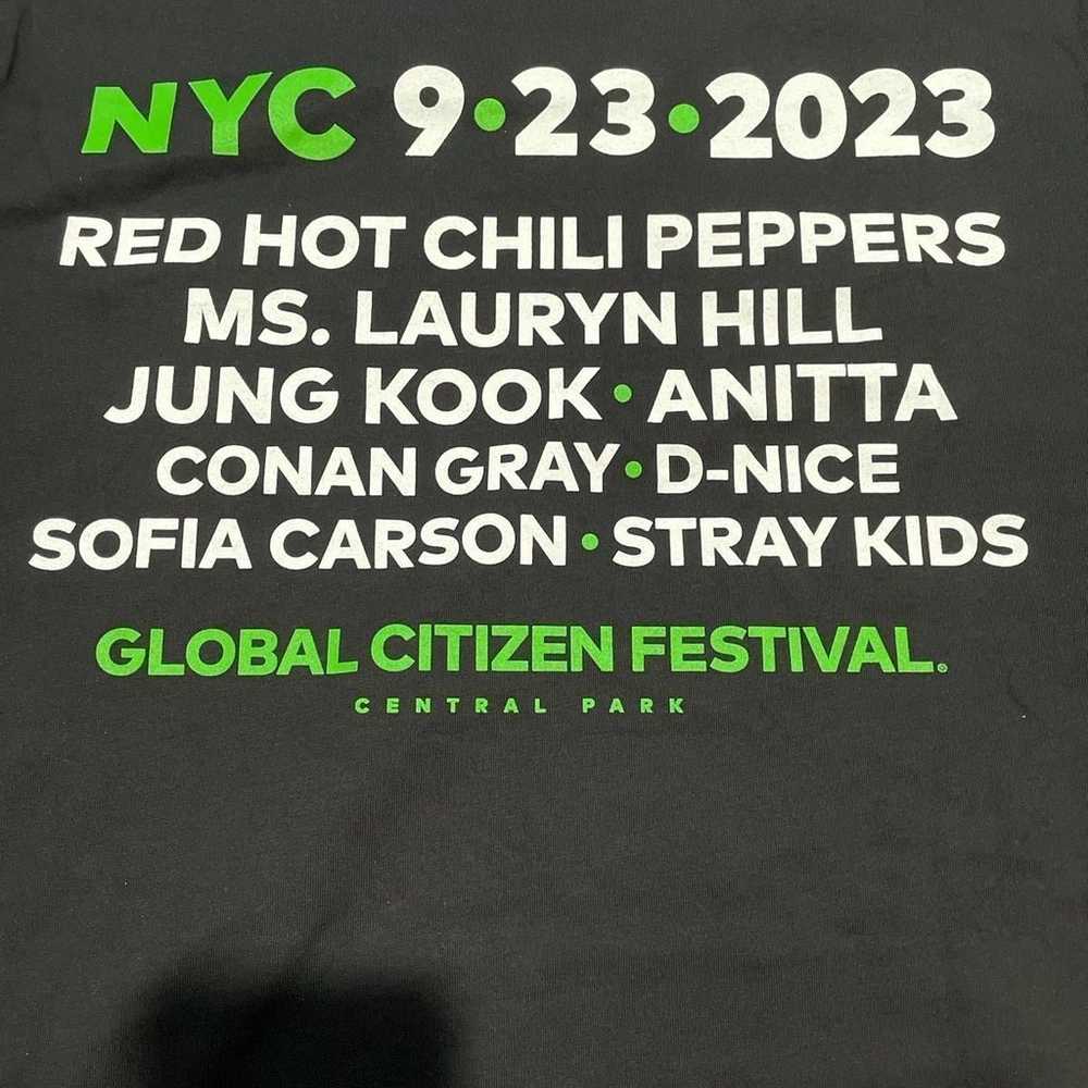 New Global Citizen Festival 2023 line up shirt si… - image 4