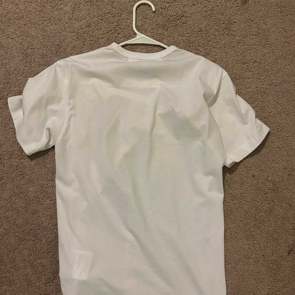 CDG tee white size small - image 2