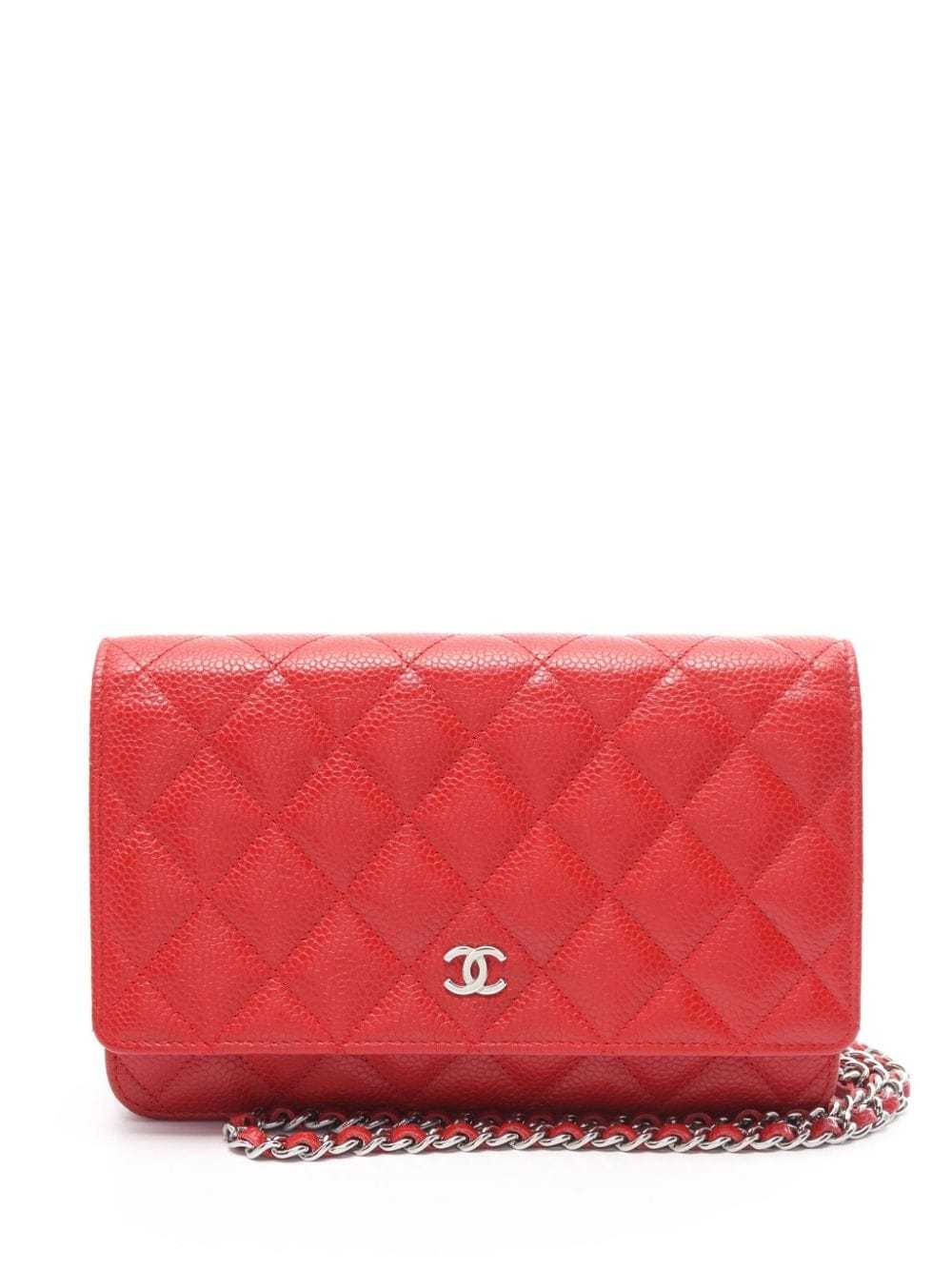 CHANEL Pre-Owned 2013-2014 wallet-on-chain should… - image 1