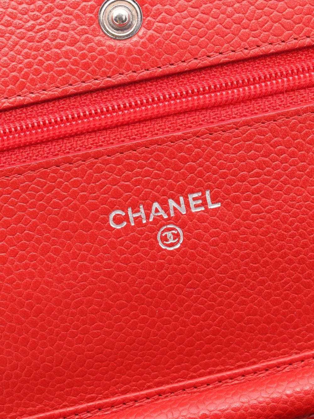 CHANEL Pre-Owned 2013-2014 wallet-on-chain should… - image 4