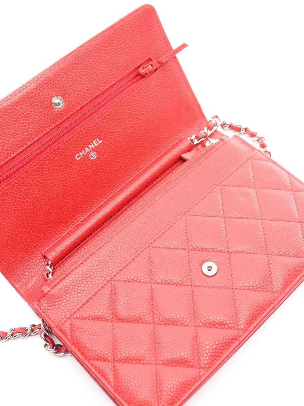CHANEL Pre-Owned 2013-2014 wallet-on-chain should… - image 5