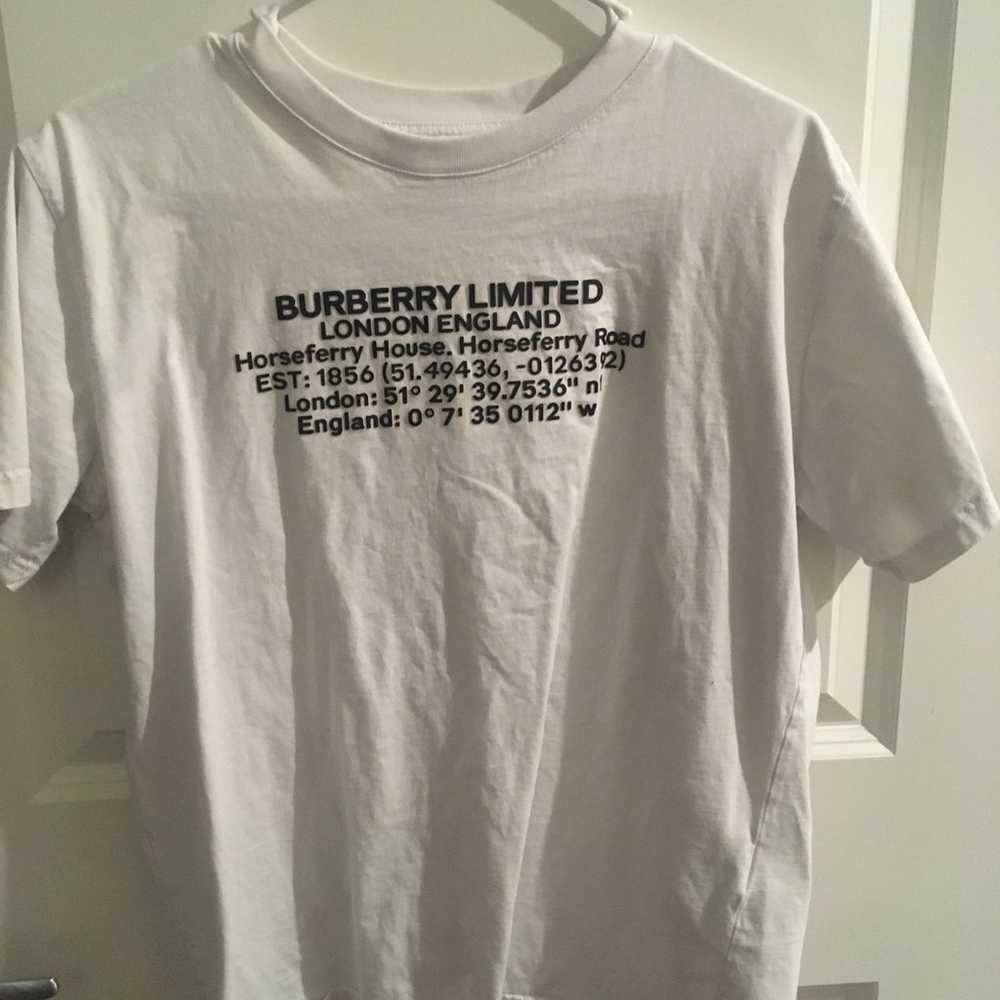 Burberry t shirt - image 1