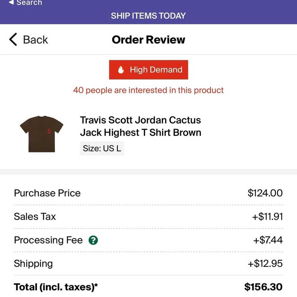 Travis Scott “Jordan Cactus Jack Highest T-Shirt” - image 6
