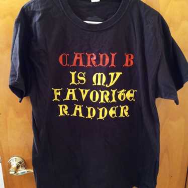 RARE! Cardi B Is My Favorite Rapper Large T-Shirt… - image 1