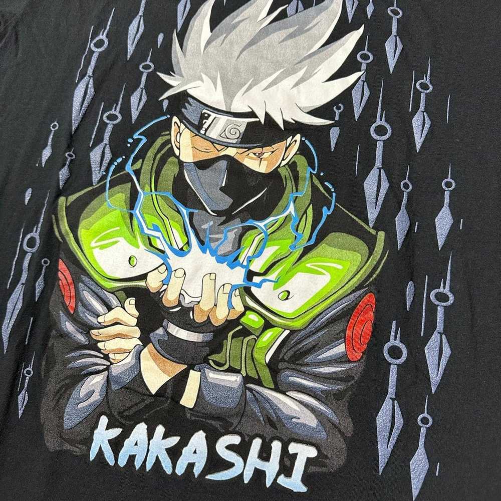 [L] Kakashi Hatake Chidori Boot T-shirt - image 5