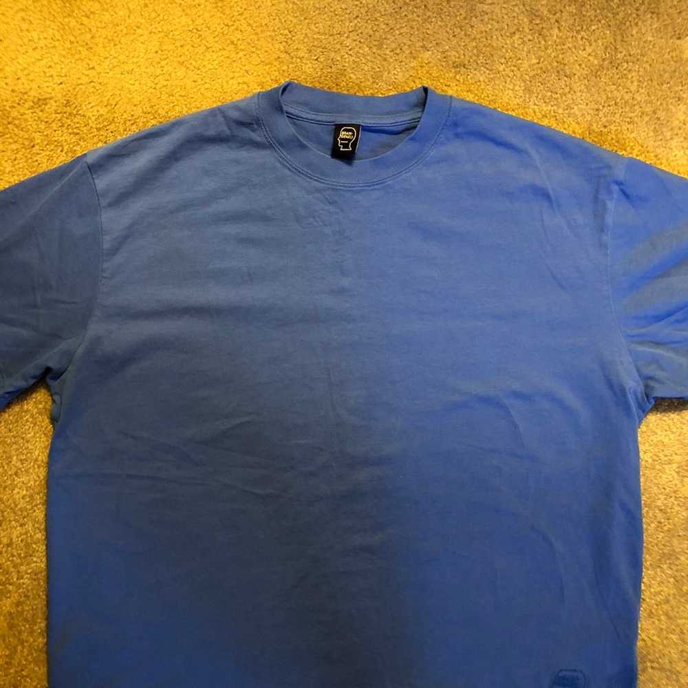 Brain dead plain blue t-shirt - image 1