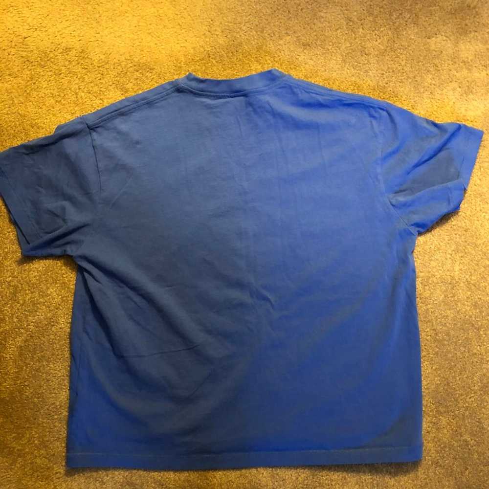 Brain dead plain blue t-shirt - image 3