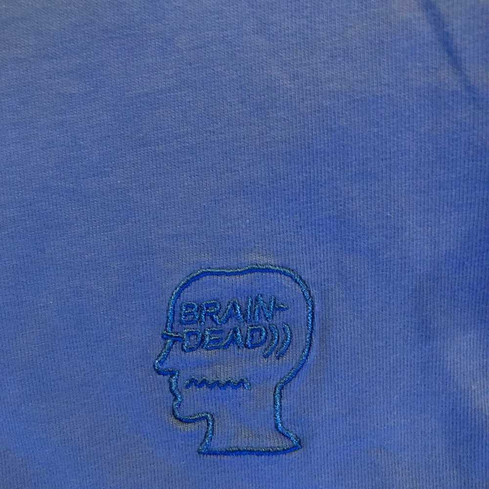 Brain dead plain blue t-shirt - image 7