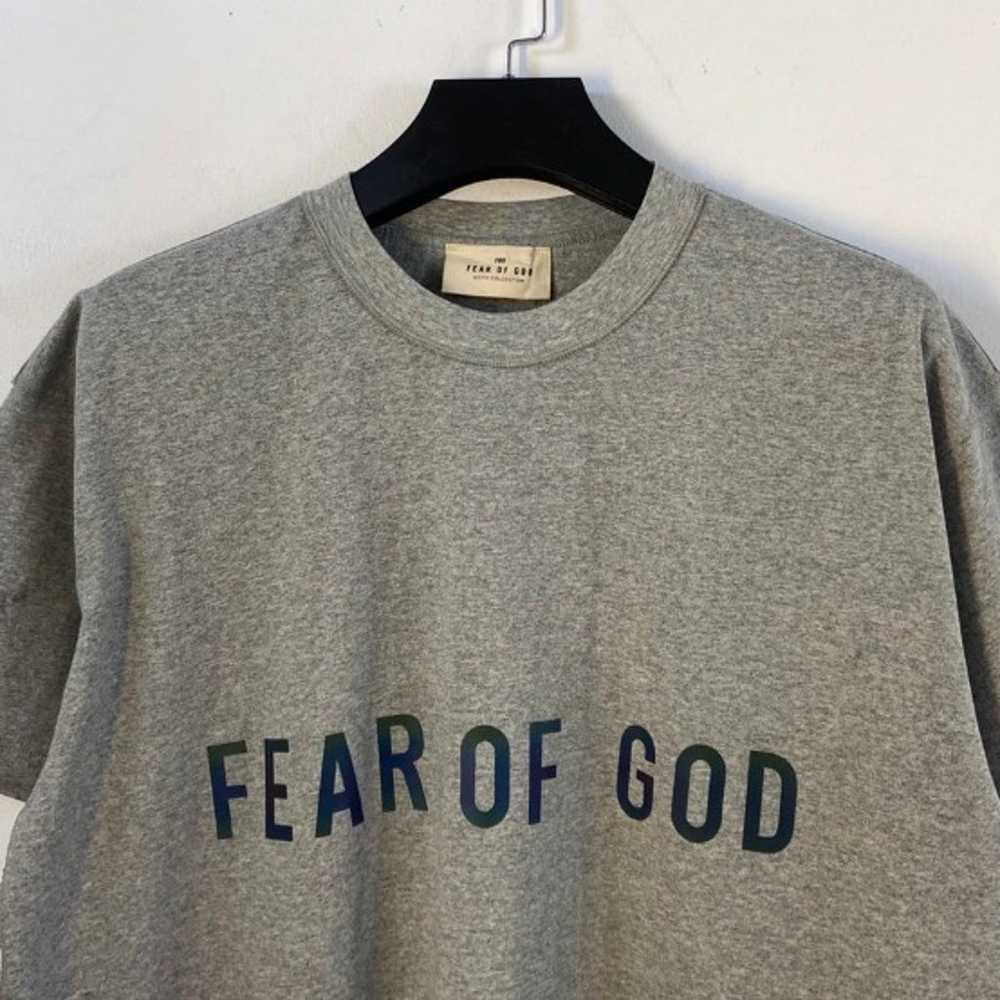 Fear of God Essentials Grey T-Shirts - image 3