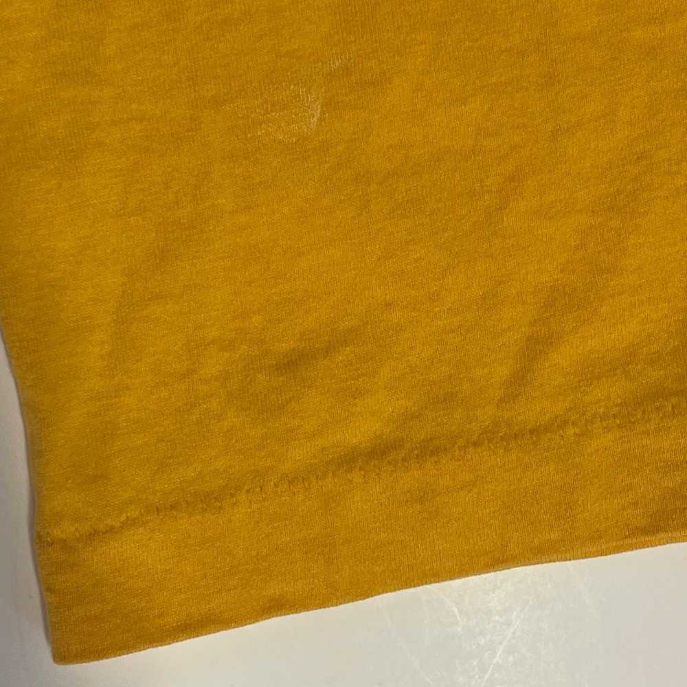 Vintage Single Stitch Yellow Basket Ball T Shirt … - image 4