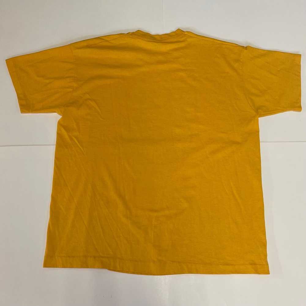 Vintage Single Stitch Yellow Basket Ball T Shirt … - image 6