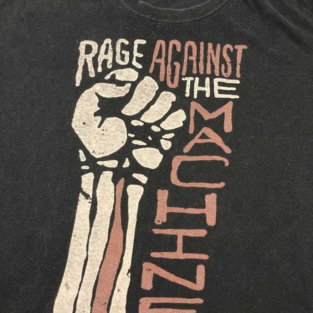 Vintage rage against the machine shirt - image 2