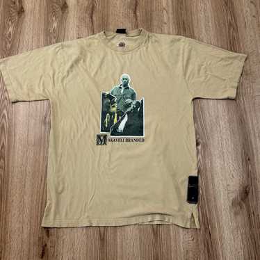 Vintage Y2K Tupac Makaveli Branded Rap Tee Shirt - image 1