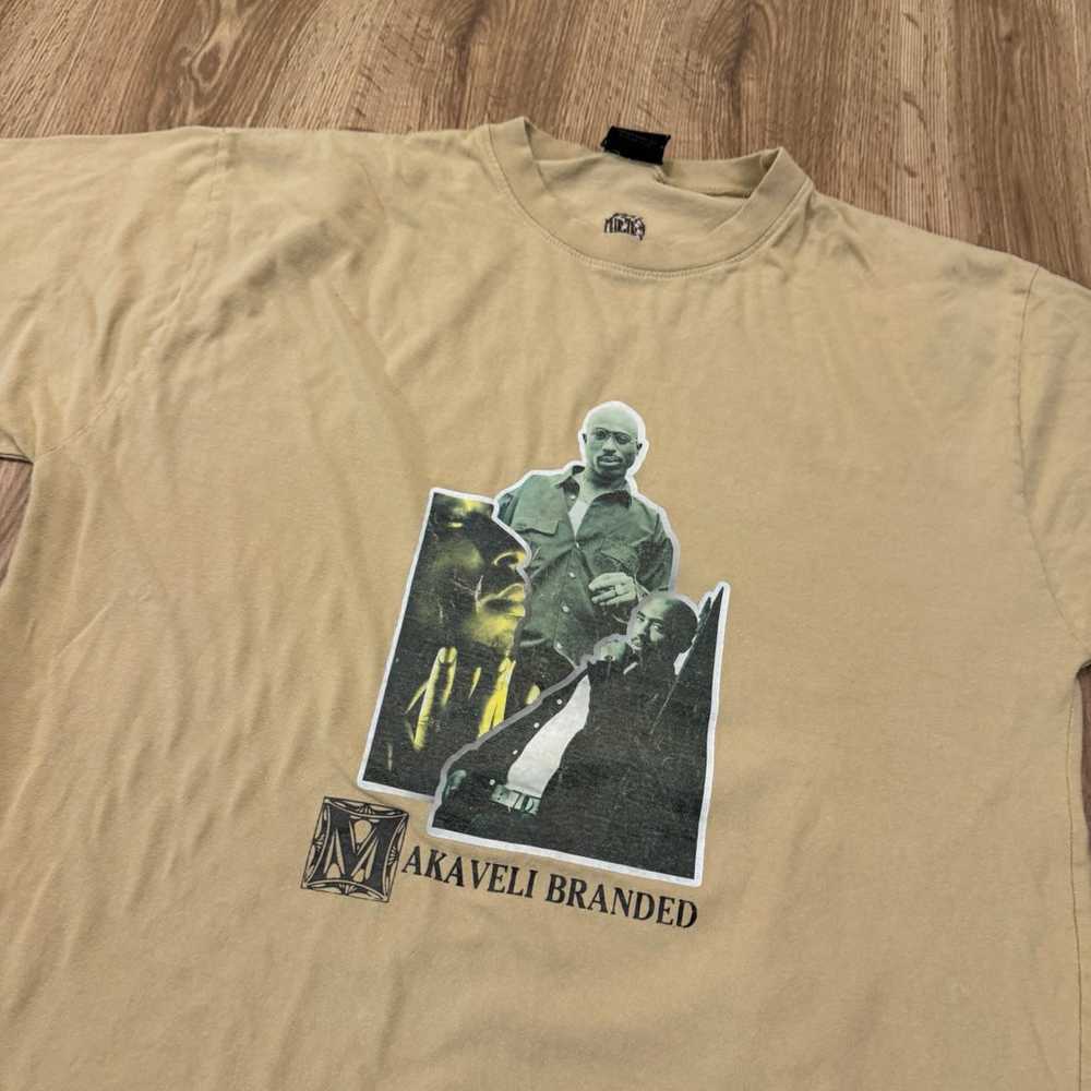 Vintage Y2K Tupac Makaveli Branded Rap Tee Shirt - image 2