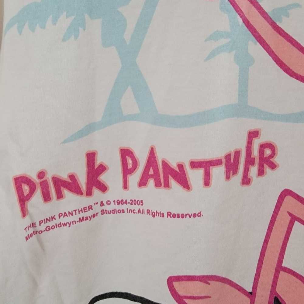 Vintage 2005 Pink Panther all over print shirt - image 3