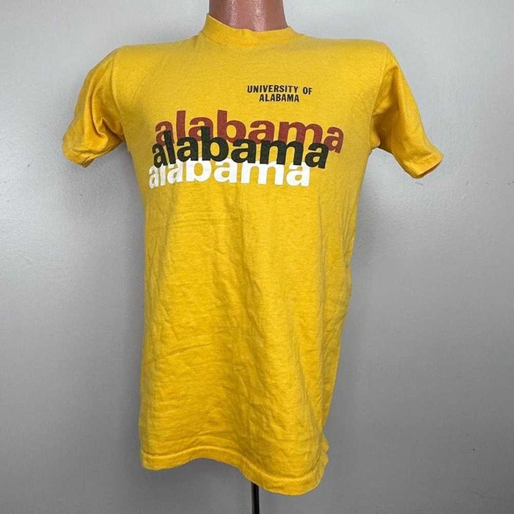 Vintage 1970s University of Alabama T-Shirt, Size… - image 1