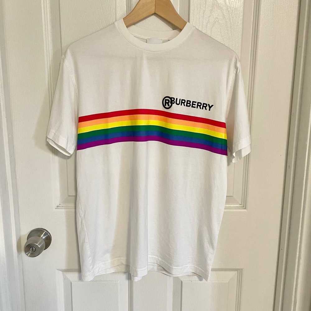 Burberry rainbow T shirt - image 1