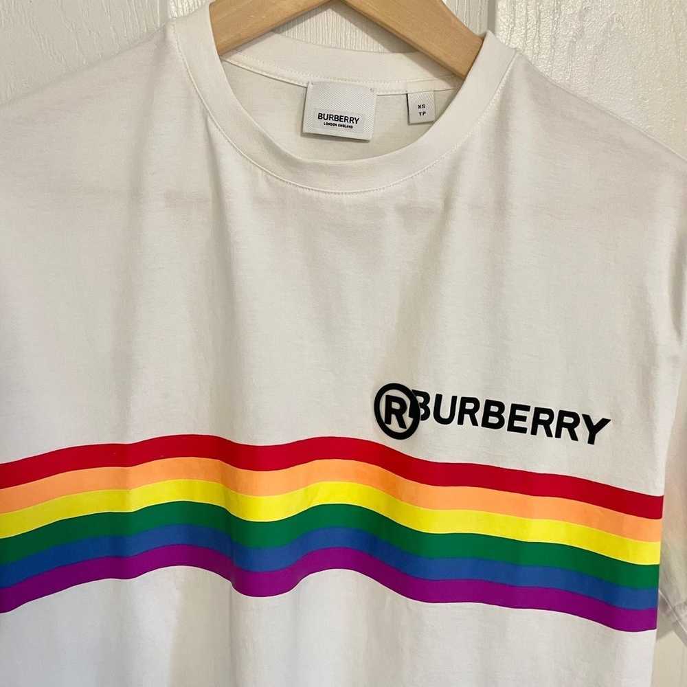 Burberry rainbow T shirt - image 2