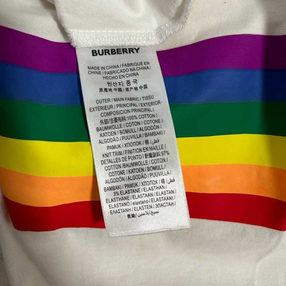 Burberry rainbow T shirt - image 5