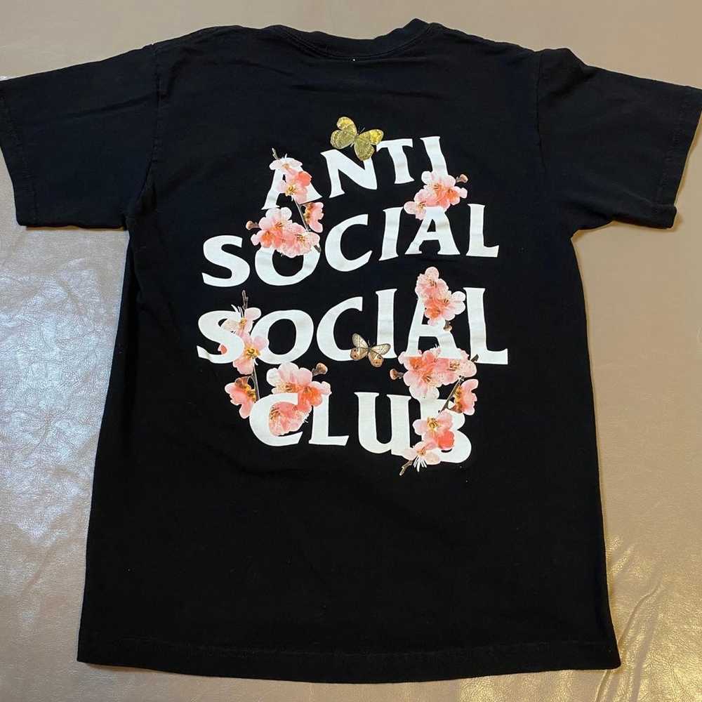 Anti social social club T Shirt Kkoch Black Tee S… - image 1