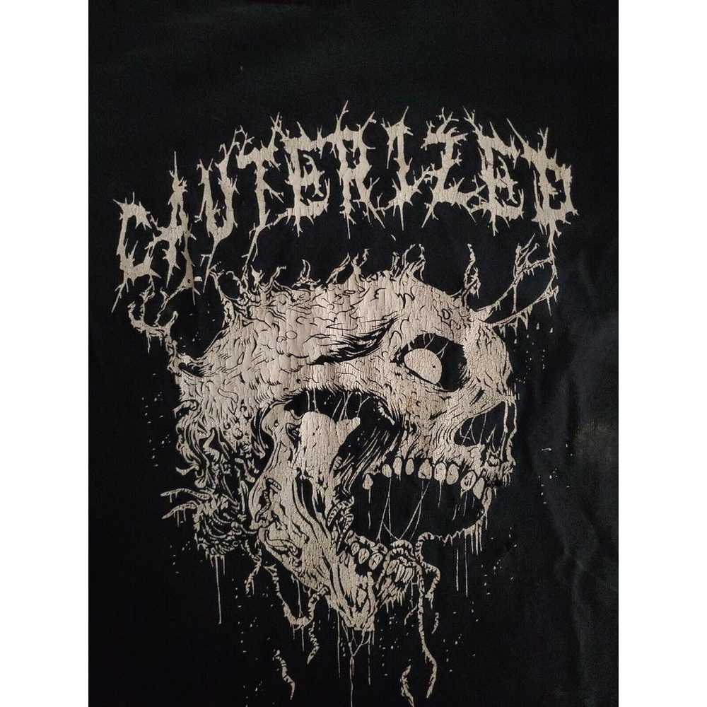 Vintage Cauterized Death Metal T Shirt Used & Wor… - image 3