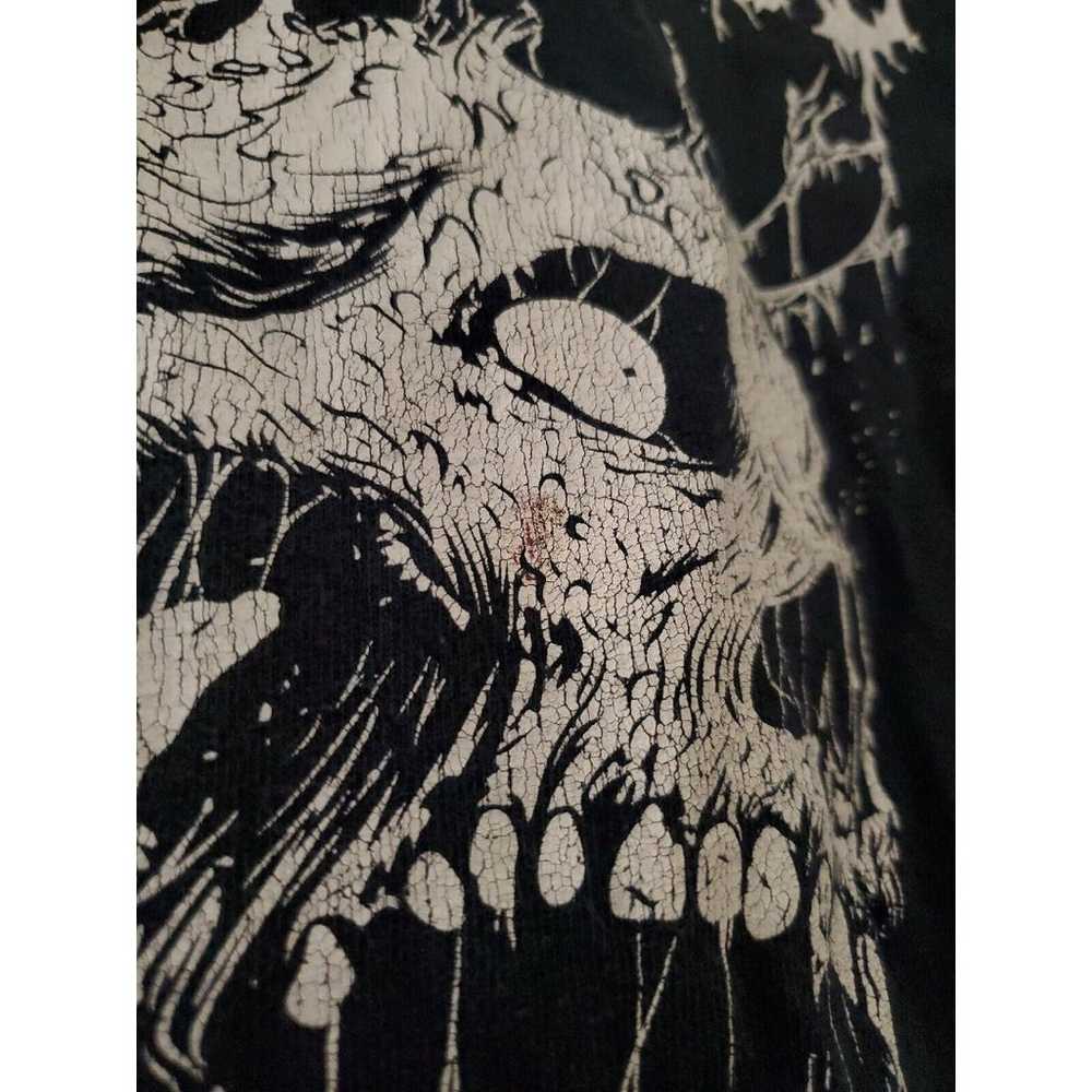 Vintage Cauterized Death Metal T Shirt Used & Wor… - image 4