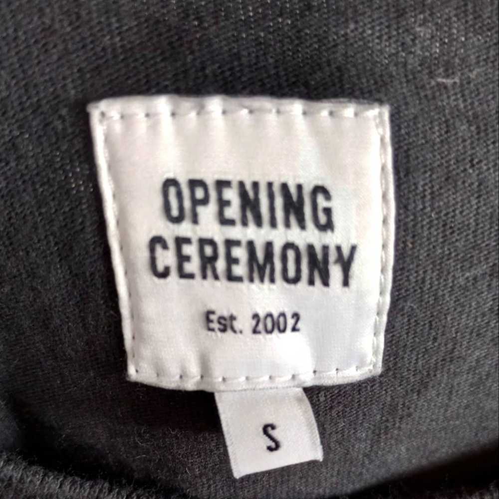 Opening Ceremony Size S  Box Logo Black Short Sle… - image 5