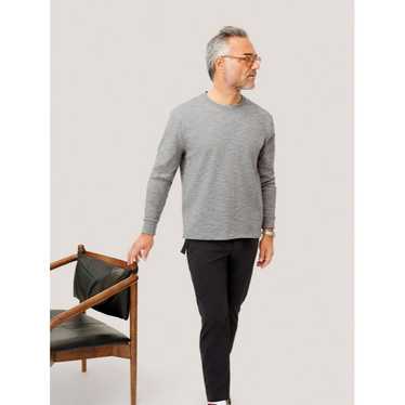 Jason Scott Heather Gray Hudson Crew Long Sleeve … - image 1