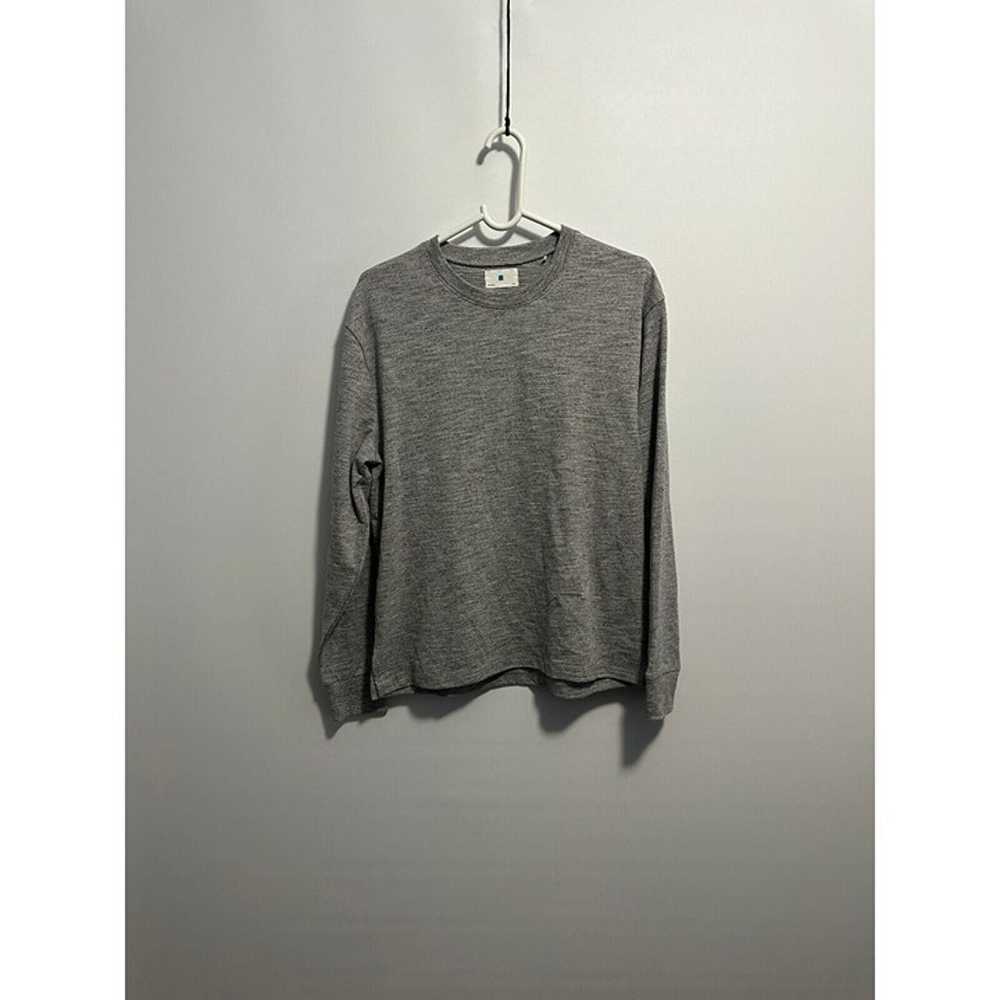 Jason Scott Heather Gray Hudson Crew Long Sleeve … - image 2