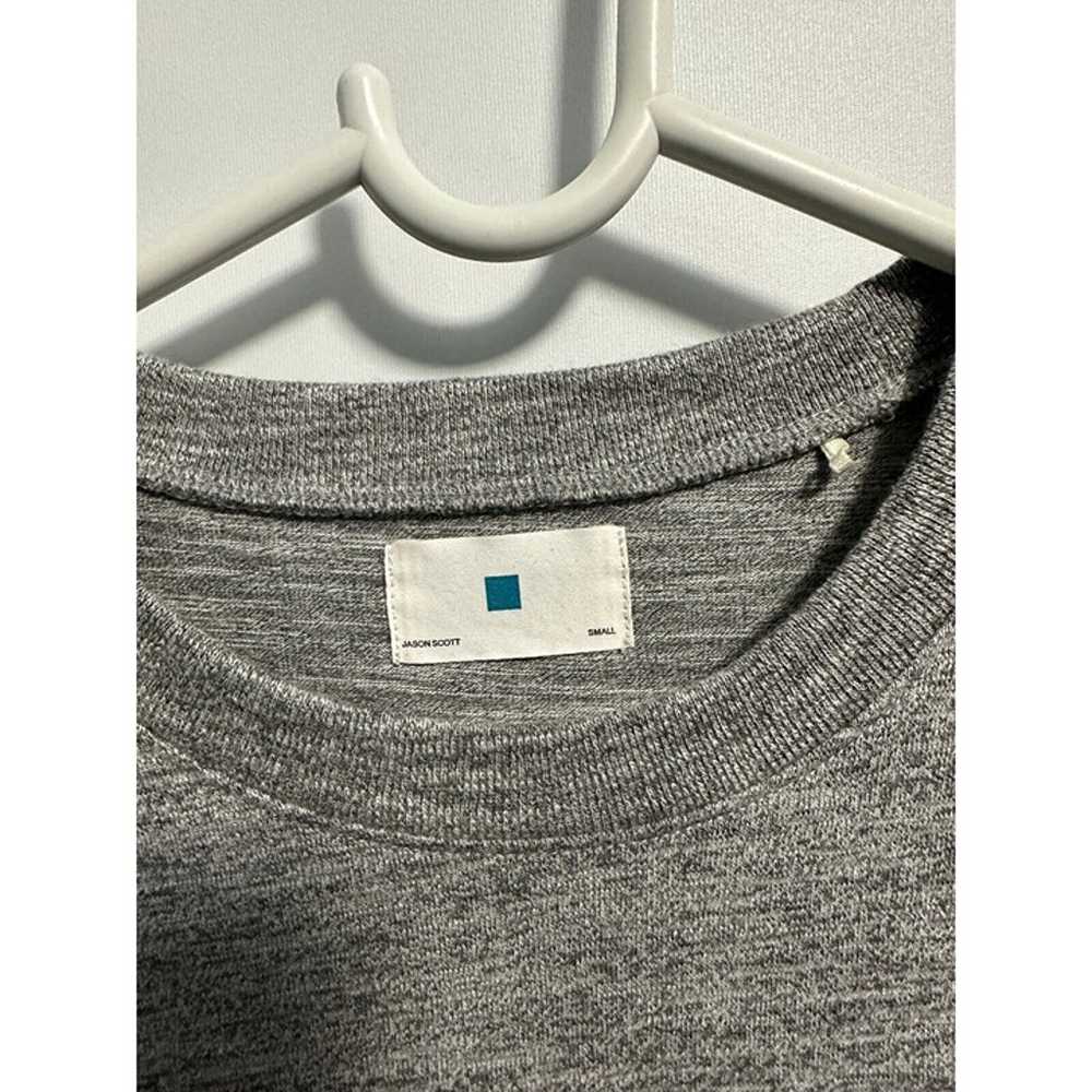 Jason Scott Heather Gray Hudson Crew Long Sleeve … - image 3