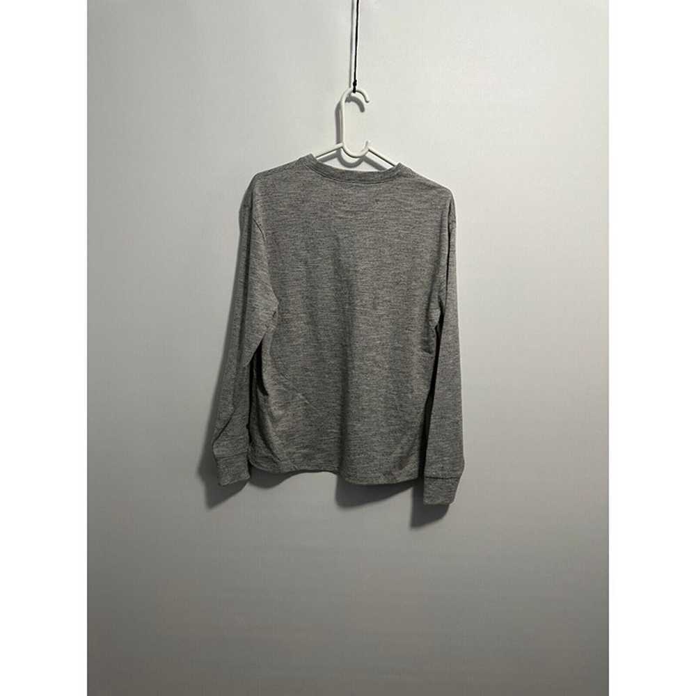 Jason Scott Heather Gray Hudson Crew Long Sleeve … - image 6