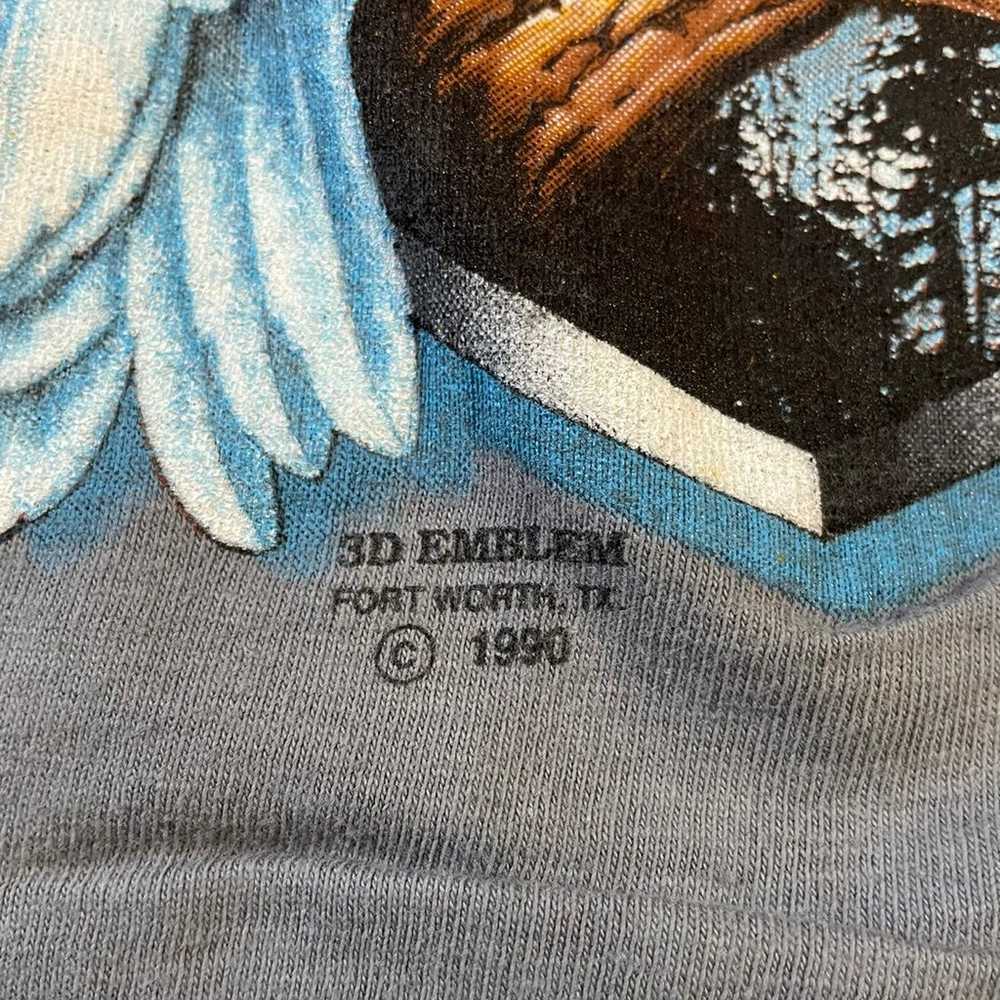 Vintage harley davidson 3D Emblem shirt - image 4