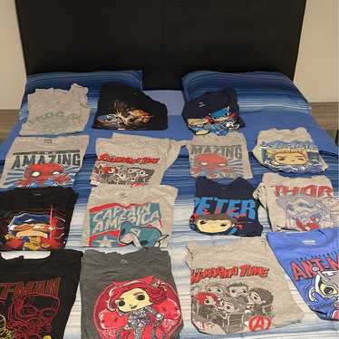 Marvel funko shirts bundle