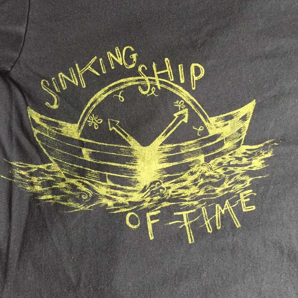 Steampunk- Sinking Ship Of Time T-shirt - image 1