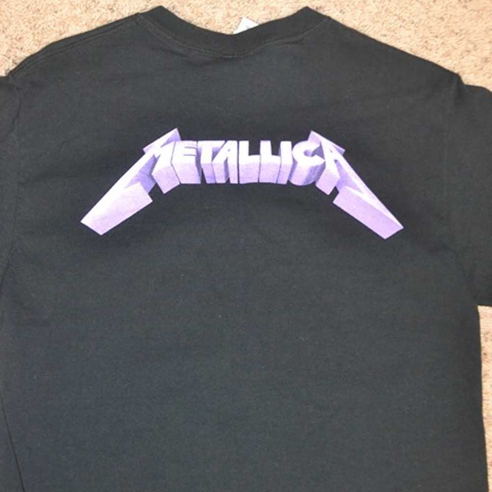 Metallica Shirt Adult Medium Black Heavy Metal Ba… - image 4