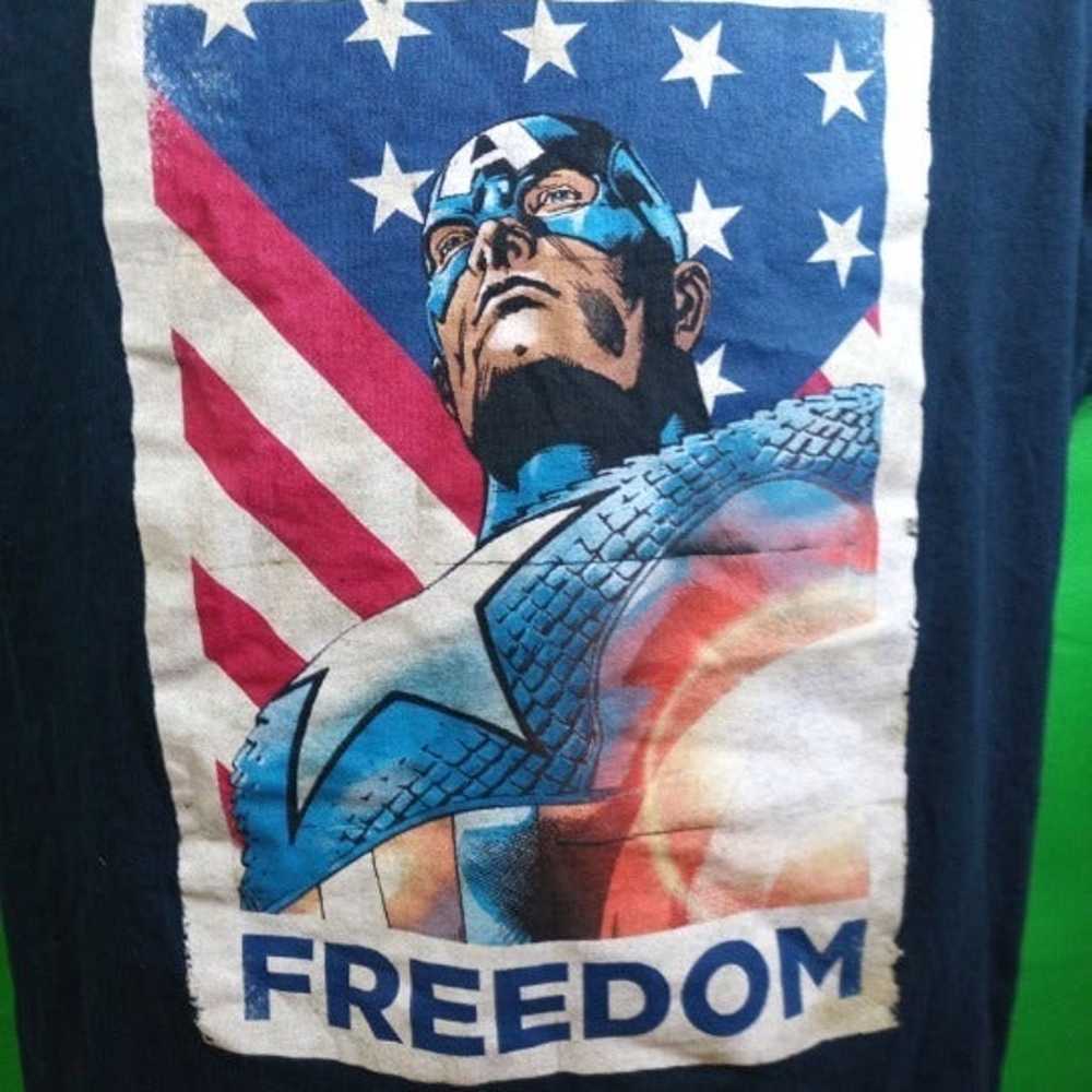 Marvel Captain America Freedom Navy Blue - image 2