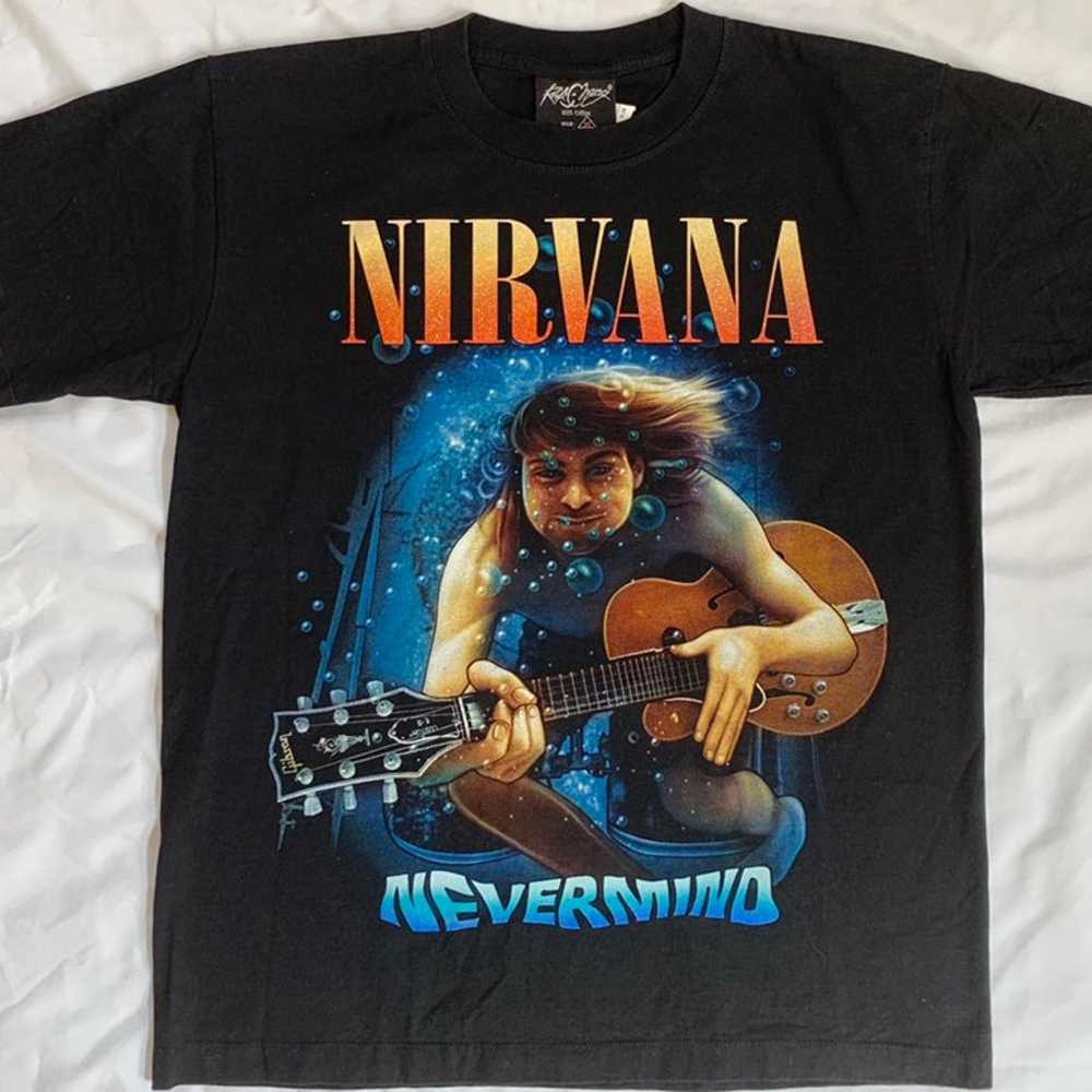 Rare Nirvana Kurt Cobain Shirt - image 1