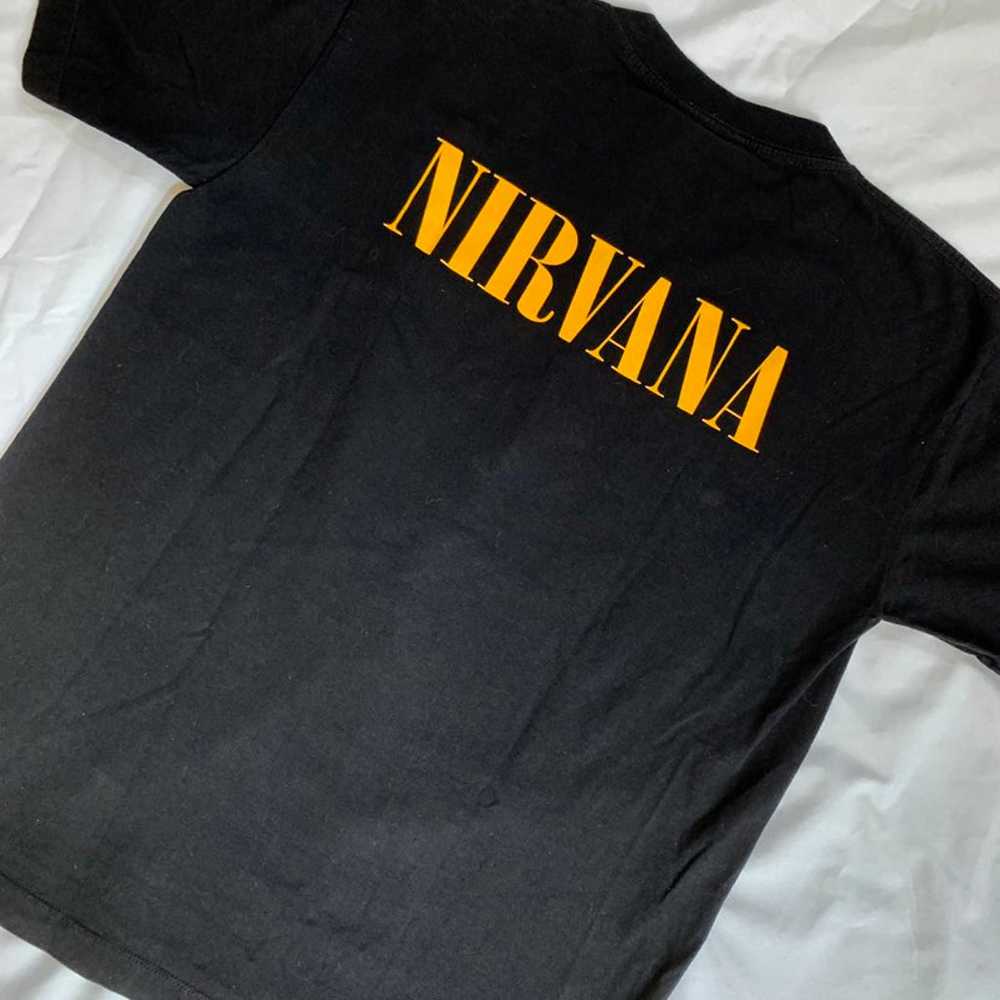 Rare Nirvana Kurt Cobain Shirt - image 7